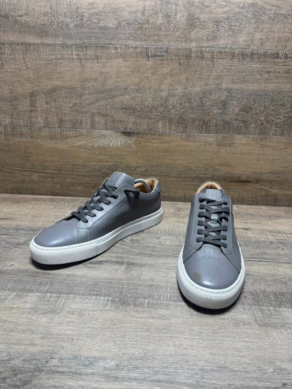 Greats Royal 2 Ash Grey Leather Sneakers Men's Size 10